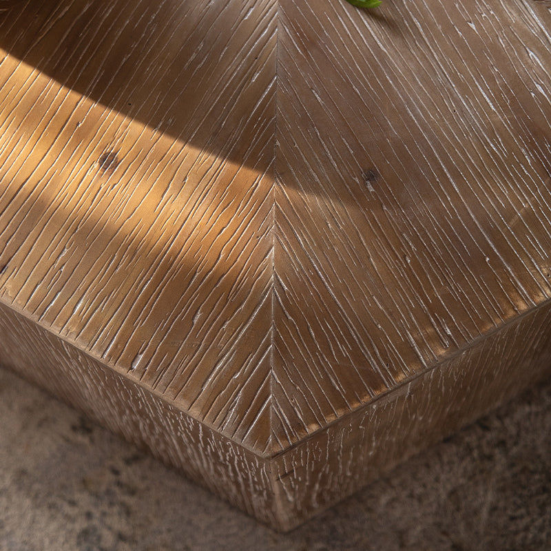 Block Coffee Table Solid Wood Natural Color Coffee Table for Living Room Clearhalo 'Coffee & Accent Tables' 'Coffee Tables' 'coffee_tables' 'furn' 'furn_coffee_tables' 'Furniture' 'Living Room Furniture' 6761552