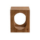 Block Coffee Table Solid Wood Natural Color Coffee Table for Living Room 16"L x 16"W x 19"H Clearhalo 'Coffee & Accent Tables' 'Coffee Tables' 'coffee_tables' 'furn' 'furn_coffee_tables' 'Furniture' 'Living Room Furniture' 6761559