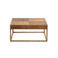 Block Coffee Table Solid Wood Natural Color Coffee Table for Living Room 31.5"L x 31.5"W x 14.5"H Clearhalo 'Coffee & Accent Tables' 'Coffee Tables' 'coffee_tables' 'furn' 'furn_coffee_tables' 'Furniture' 'Living Room Furniture' 6761561