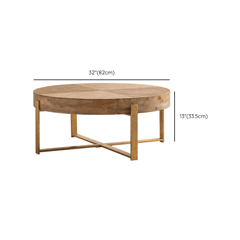 Block Coffee Table Solid Wood Natural Color Coffee Table for Living Room Clearhalo 'Coffee & Accent Tables' 'Coffee Tables' 'coffee_tables' 'furn' 'furn_coffee_tables' 'Furniture' 'Living Room Furniture' 6761568
