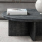 Contemporary Wooden Coffee Table Round Espresso Wood Cocktail Table Clearhalo 'Coffee & Accent Tables' 'Coffee Tables' 'coffee_tables' 'furn' 'furn_coffee_tables' 'Furniture' 'Living Room Furniture' 6761574