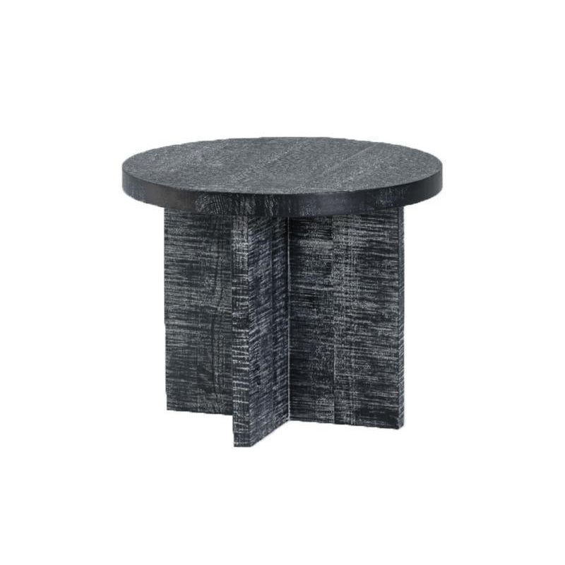 Contemporary Wooden Coffee Table Round Espresso Wood Cocktail Table Clearhalo 'Coffee & Accent Tables' 'Coffee Tables' 'coffee_tables' 'furn' 'furn_coffee_tables' 'Furniture' 'Living Room Furniture' 6761578