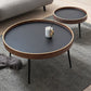 Metal and Wood Coffee Table Tray Top Cocktail Table with 4 Legs Clearhalo 'Coffee & Accent Tables' 'Coffee Tables' 'coffee_tables' 'furn' 'furn_coffee_tables' 'Furniture' 'Living Room Furniture' 6761585