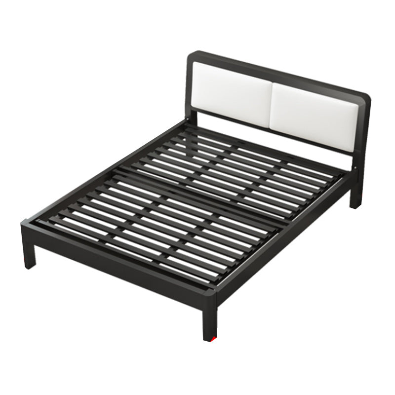 Contemporary Metal Bed with Slat Headboard Rectangular Adjustable Bed Clearhalo 'Bedroom Furniture' 'Beds' 'furn' 'furn_beds' 'Furniture' 6761646