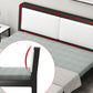 Contemporary Metal Bed with Slat Headboard Rectangular Adjustable Bed Clearhalo 'Bedroom Furniture' 'Beds' 'furn' 'furn_beds' 'Furniture' 6761648