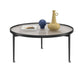 Contemporary Glass-Topped Coffee Table 3 Legs Coffee Cocktail Table Black Clearhalo 'Coffee & Accent Tables' 'Coffee Tables' 'coffee_tables' 'furn' 'furn_coffee_tables' 'Furniture' 'Living Room Furniture' 6761700