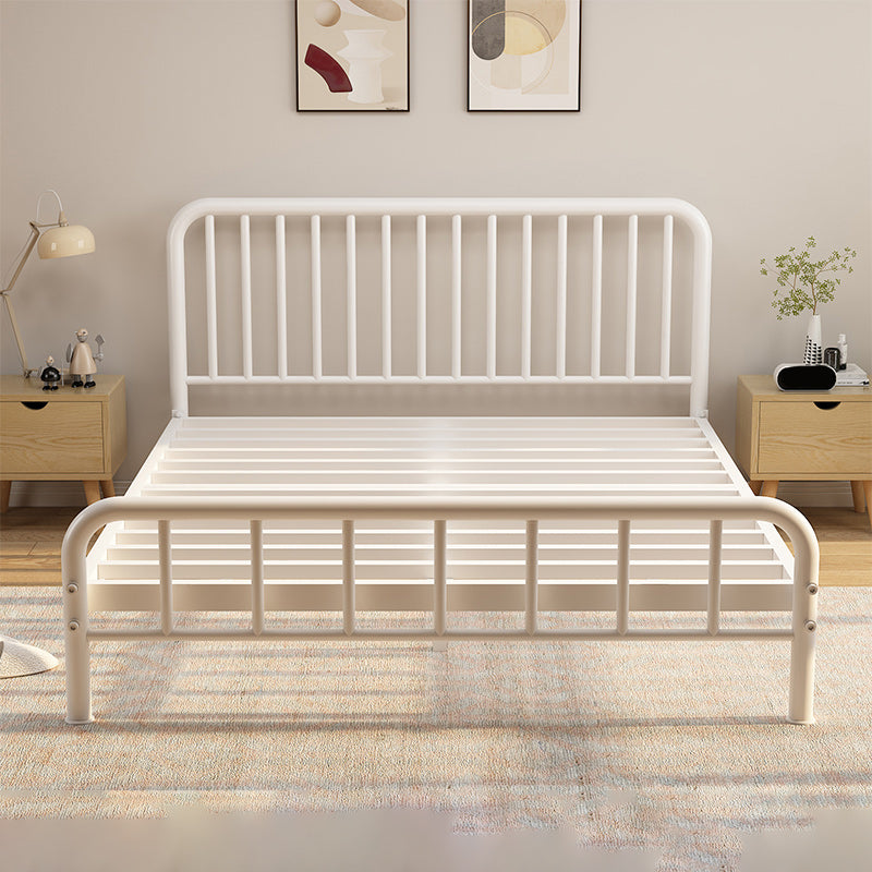 Glam metaal met hoofdeinde rechthoekige lat massief kleur latbed bed