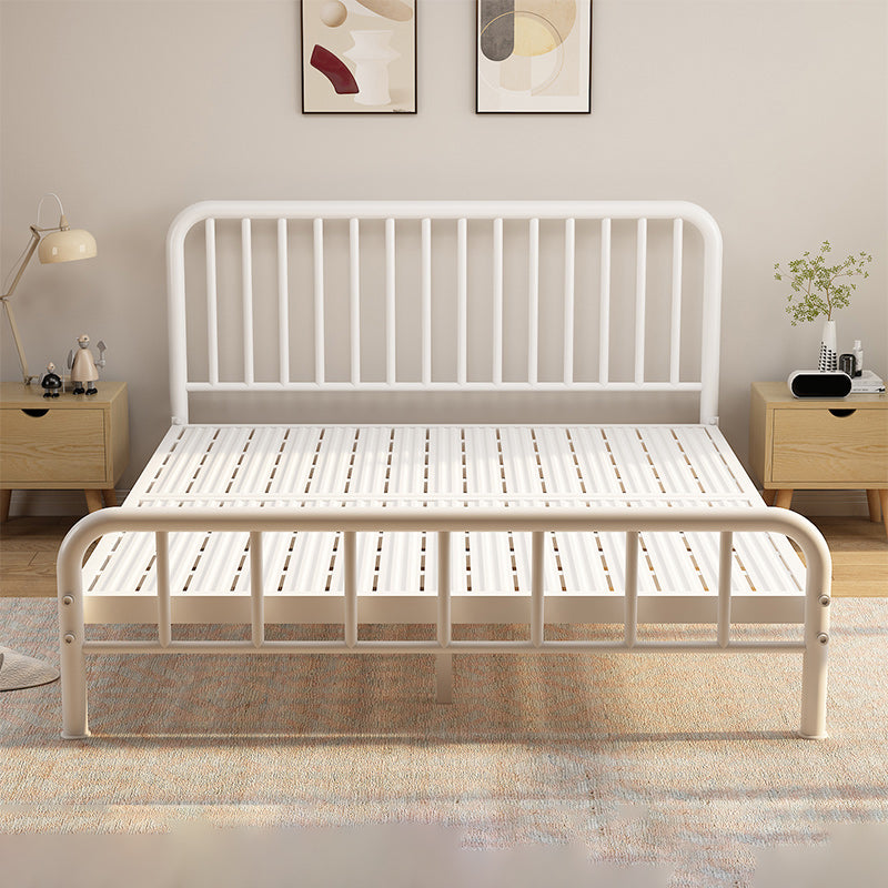 Glam metaal met hoofdeinde rechthoekige lat massief kleur latbed bed