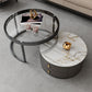 Modern Coffee Cocktail Table Round Nesting Coffee Table Set with Drawer Clearhalo 'Coffee & Accent Tables' 'Coffee Tables' 'coffee_tables' 'furn' 'furn_coffee_tables' 'Furniture' 'Living Room Furniture' 6761775