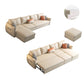 35.43" Square Arm Sleeper Modern Styled Sleeper Sofa Bed with Storage