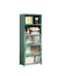 Green Glass Paned Accent Cabinet Modern Bamboo Storage Cabinet Clearhalo 'Cabinets & Chests' 'cabinets_chests' 'furn' 'furn_cabinets_chests' 'Furniture' 'Living Room Furniture' 6762078