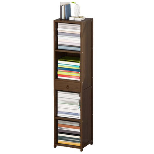 Modern Wooden Accent Chest Living Room Chest with Shelves in Dark Brone Clearhalo 'Cabinets & Chests' 'cabinets_chests' 'furn' 'furn_cabinets_chests' 'Furniture' 'Living Room Furniture' 6762146