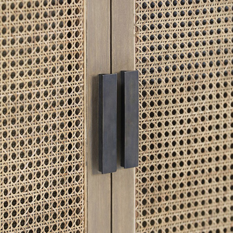 Rectangle Storage Cabinet Solid Wood Bar Pulls Cabinet with Doors Clearhalo 'Cabinets & Chests' 'cabinets_chests' 'furn' 'furn_cabinets_chests' 'Furniture' 'Living Room Furniture' 6762188