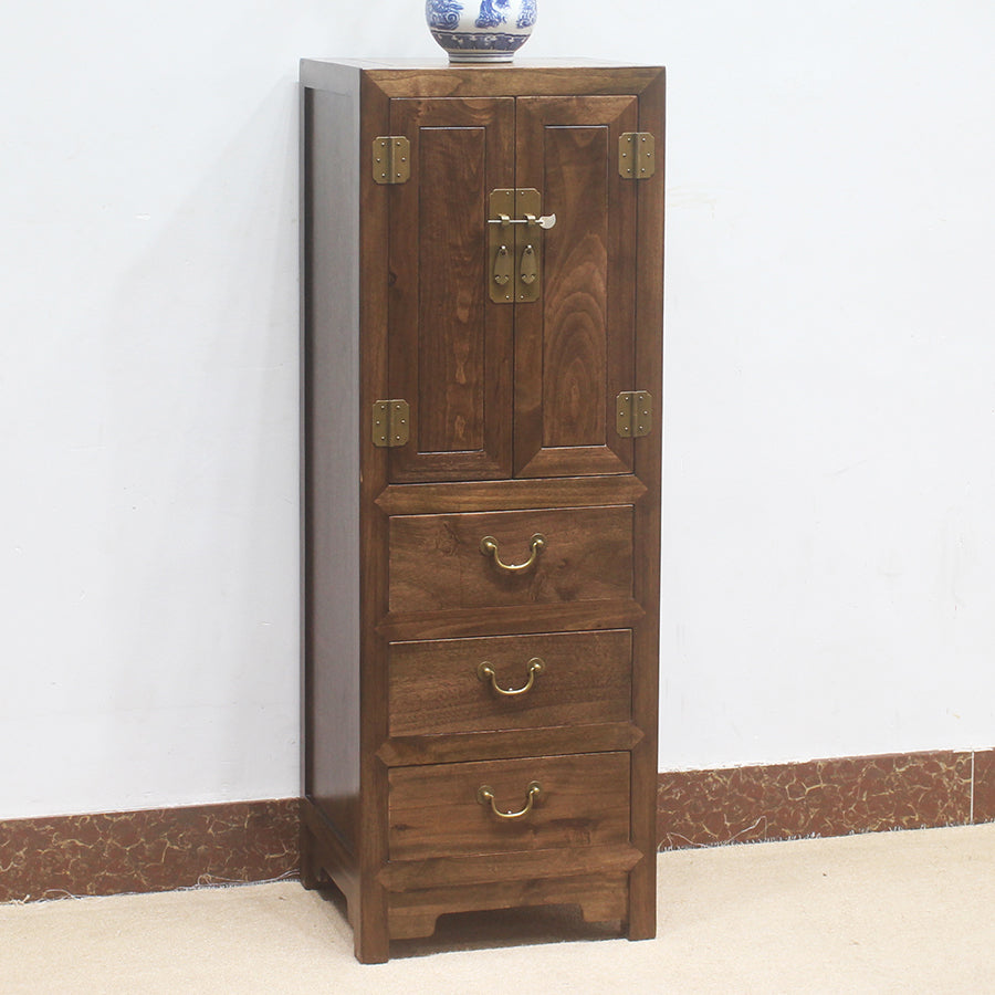 Modern Rectangle Storage Cabinet Solid Wood Cabinet with Drawer Clearhalo 'Cabinets & Chests' 'cabinets_chests' 'furn' 'furn_cabinets_chests' 'Furniture' 'Living Room Furniture' 6762202