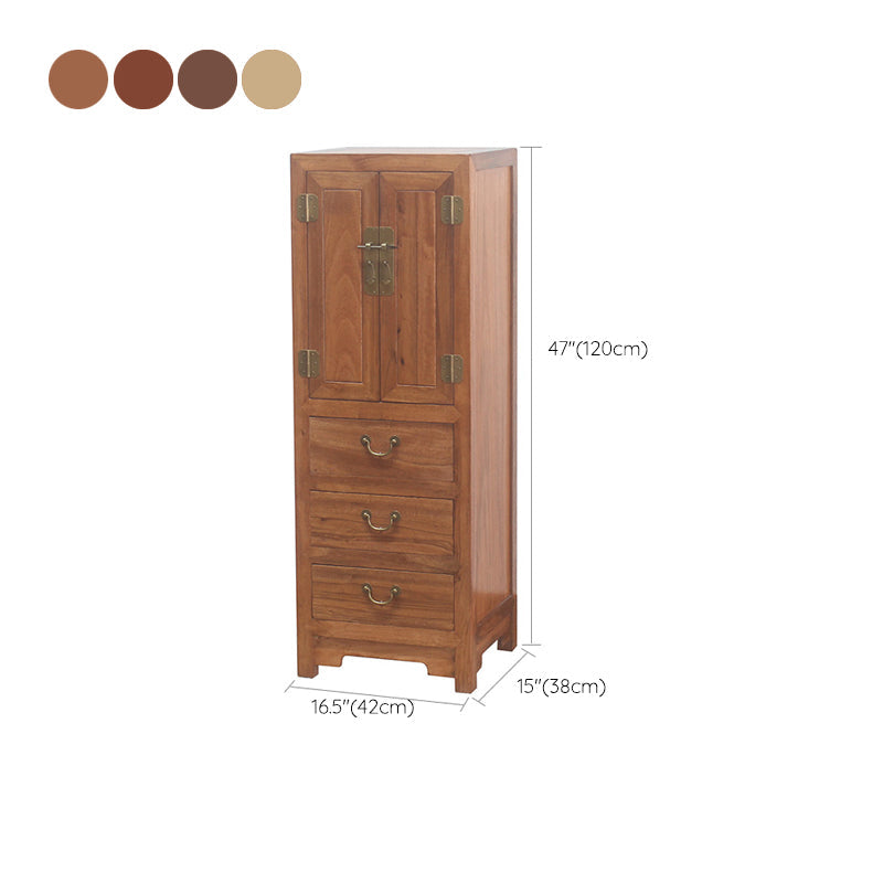 Modern Rectangle Storage Cabinet Solid Wood Cabinet with Drawer Clearhalo 'Cabinets & Chests' 'cabinets_chests' 'furn' 'furn_cabinets_chests' 'Furniture' 'Living Room Furniture' 6762215