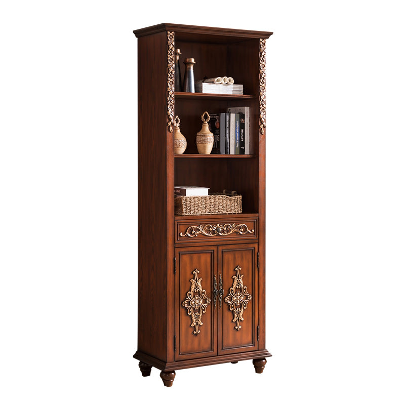 Rectangle Standard Storage Cabinet Solid Wood Cabinet with Drawer Clearhalo 'Cabinets & Chests' 'cabinets_chests' 'furn' 'furn_cabinets_chests' 'Furniture' 'Living Room Furniture' 6762225