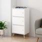 Modern Rectangle Storage Cabinet Wood Knobs Cabinet with Doors Clearhalo 'Cabinets & Chests' 'cabinets_chests' 'furn' 'furn_cabinets_chests' 'Furniture' 'Living Room Furniture' 6762248