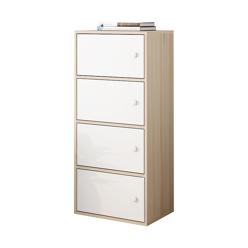 Modern Rectangle Storage Cabinet Wood Knobs Cabinet with Doors Natural Clearhalo 'Cabinets & Chests' 'cabinets_chests' 'furn' 'furn_cabinets_chests' 'Furniture' 'Living Room Furniture' 6762255