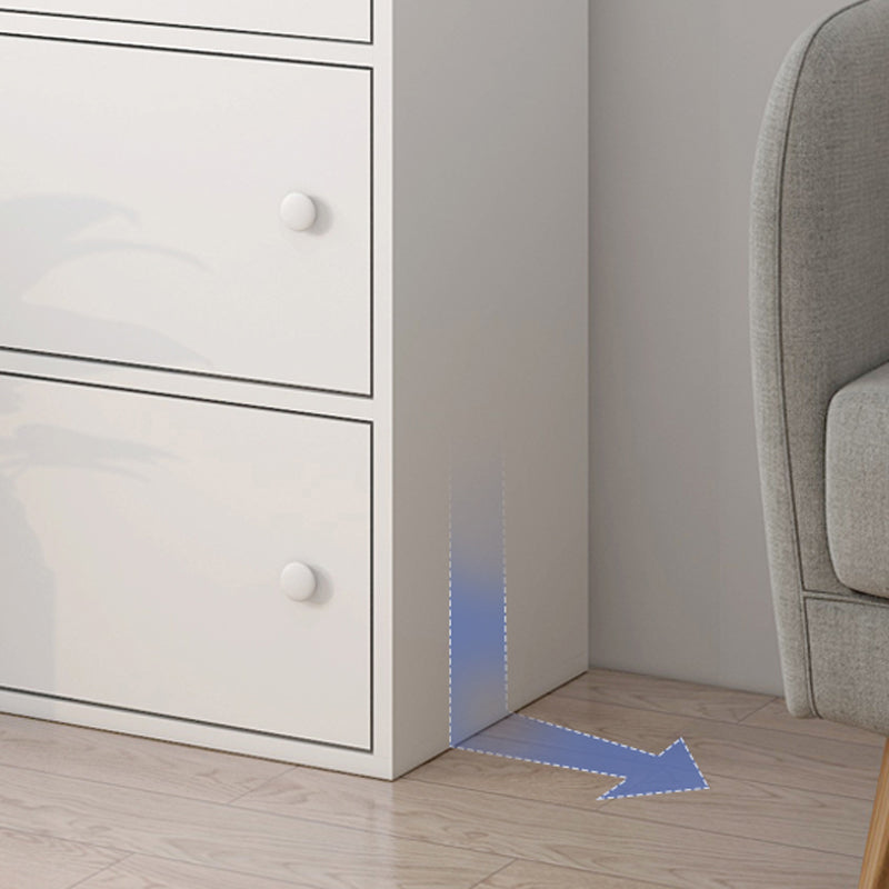 Modern Rectangle Storage Cabinet Wood Knobs Cabinet with Doors Clearhalo 'Cabinets & Chests' 'cabinets_chests' 'furn' 'furn_cabinets_chests' 'Furniture' 'Living Room Furniture' 6762257