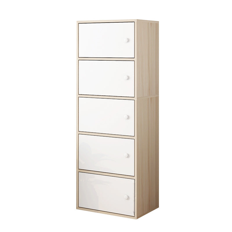 Modern Rectangle Storage Cabinet Wood Knobs Cabinet with Doors Clearhalo 'Cabinets & Chests' 'cabinets_chests' 'furn' 'furn_cabinets_chests' 'Furniture' 'Living Room Furniture' 6762271