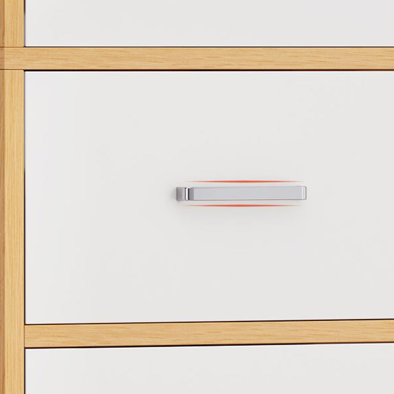 Modern Rectangle Chest Bar Pulls Storage Cabinet with Drawer Clearhalo 'Cabinets & Chests' 'cabinets_chests' 'furn' 'furn_cabinets_chests' 'Furniture' 'Living Room Furniture' 6762318