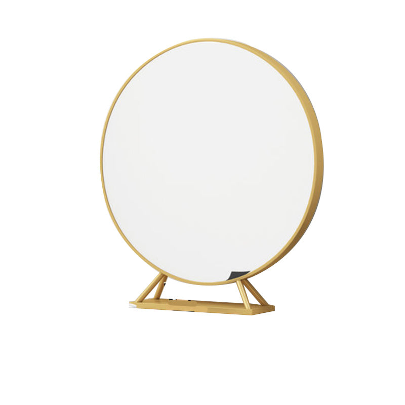 Glam 2-drawer Wooden Vanity Table 29.52" H Dressing Table in White