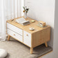 Scandinavian 1-Drawer Wooden Flip-top Dressing Vanity Make-up Table