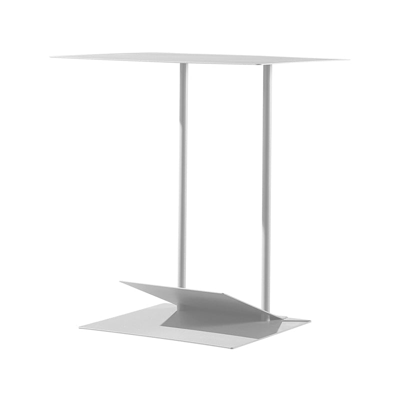 Tavolo da ginnastica moderna di metà secolo in metallo c-forma di divano il lato accento