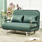 Scandinavian Foldable Futon Sleeper Sofa Round Arms Convertible Sofas Clearhalo 'furn' 'furn_futons' 'Furniture' 'Futons & Daybeds' 'Futons' 'Living Room Furniture' 6763576