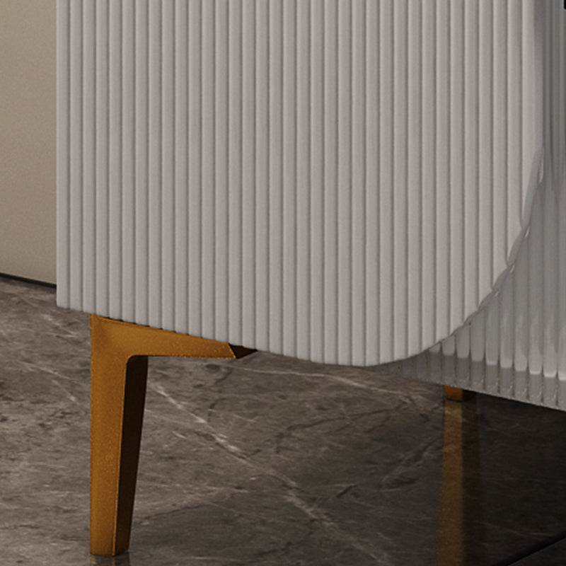 Mobile moderno mobile in vetro armadio con porte per sala da pranzo