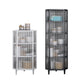 Modern China Cabinet Metal Corner Unit Storage Cabinet for Dining Room Clearhalo 'Display & China Cabinets' 'display_china_cabinets' 'furn' 'furn_display_china_cabinets' 'Furniture' 'Kitchen & Dining Furniture' 6764148