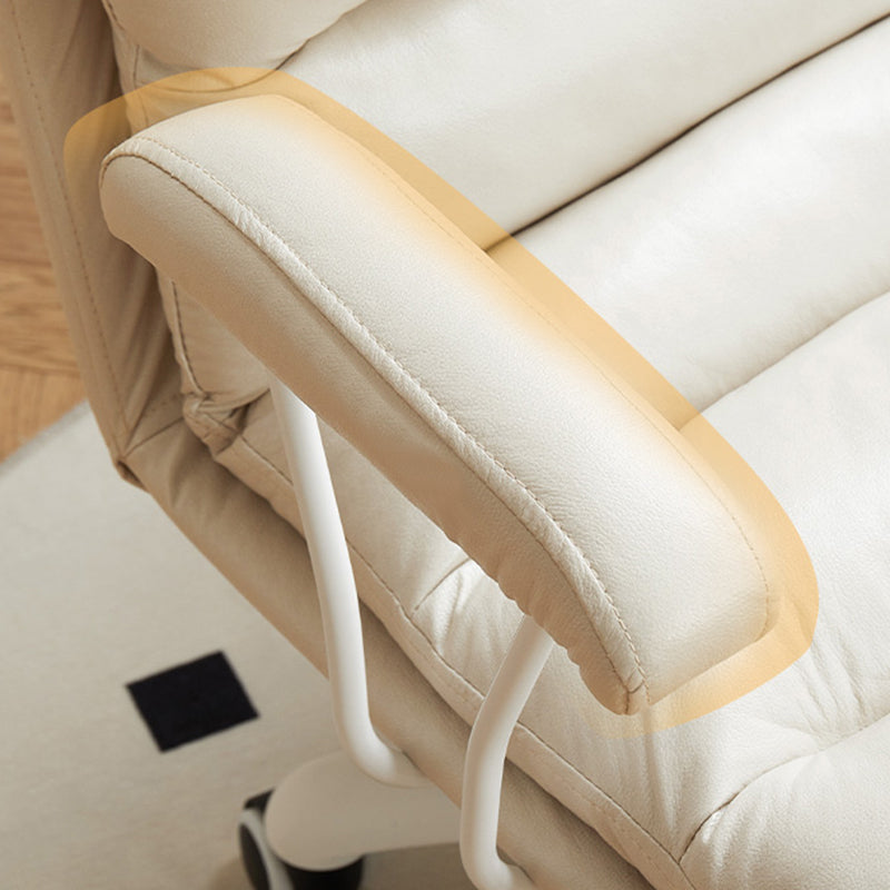 Silla de escritorio de brazos fijos modernos sin angustia silla de oficina ergonómica con ruedas