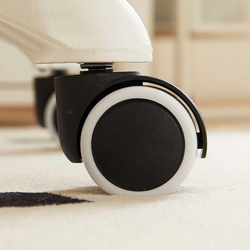 Silla de escritorio de brazos fijos modernos sin angustia silla de oficina ergonómica con ruedas