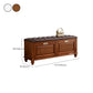 Traditional Entryway Bench Solid Wood Bench with Upholstered Clearhalo 'Benches' 'Chairs & Seating' 'furn' 'furn_benches' 'Furniture' 'Living Room Furniture' 6764779