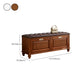 Traditional Entryway Bench Solid Wood Bench with Upholstered Clearhalo 'Benches' 'Chairs & Seating' 'furn' 'furn_benches' 'Furniture' 'Living Room Furniture' 6764781