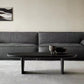 15"H Contemporary Coffee Table Solid Wood Black Single Cocktail Table Clearhalo 'Coffee & Accent Tables' 'Coffee Tables' 'coffee_tables' 'furn' 'furn_coffee_tables' 'Furniture' 'Living Room Furniture' 6765029