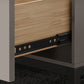 Aucune table basse simple affligeante d'ardoise de table de cocktail de rectangle