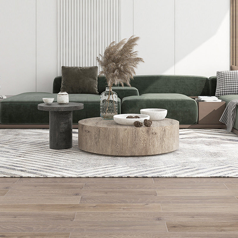Contemporary Coffee Table Set Wooden Round Coffee Cocktail Table Clearhalo 'Coffee & Accent Tables' 'Coffee Tables' 'coffee_tables' 'furn' 'furn_coffee_tables' 'Furniture' 'Living Room Furniture' 6765295