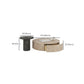 Contemporary Coffee Table Set Wooden Round Coffee Cocktail Table Clearhalo 'Coffee & Accent Tables' 'Coffee Tables' 'coffee_tables' 'furn' 'furn_coffee_tables' 'Furniture' 'Living Room Furniture' 6765309