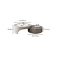 Contemporary Coffee Table Set Wooden Round Coffee Cocktail Table Clearhalo 'Coffee & Accent Tables' 'Coffee Tables' 'coffee_tables' 'furn' 'furn_coffee_tables' 'Furniture' 'Living Room Furniture' 6765311