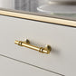 Glam 4-beiniger einzelner Couchtisch aus Schiefer, rechteckiger Cocktailtisch mit 2 Schubladen