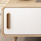 Tavolino da cocktail rettangolare Tavolino singolo moderno in legno a 4 gambe