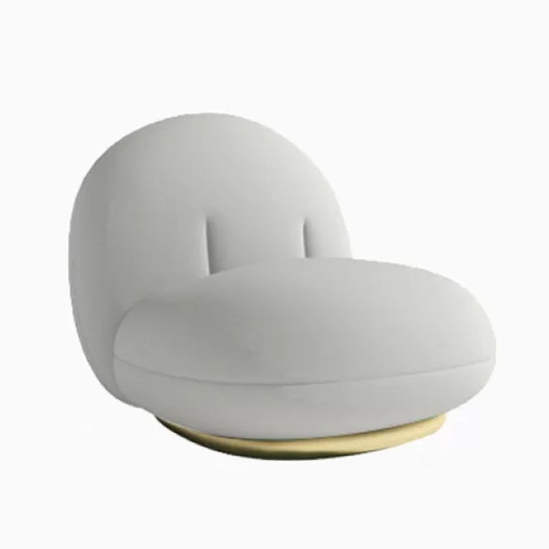 Faux in pelle scandinava di divano sezionale bianco resistente alle macchie