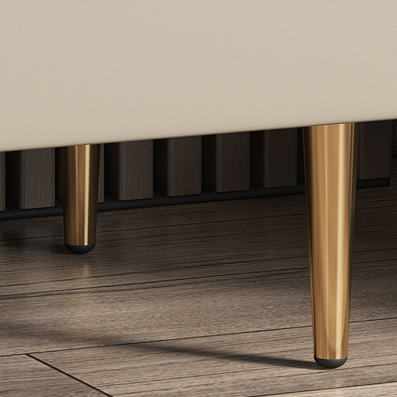 Steinbett Nachttisch Klassiker Glam -Nachtschrank mit Schubladen