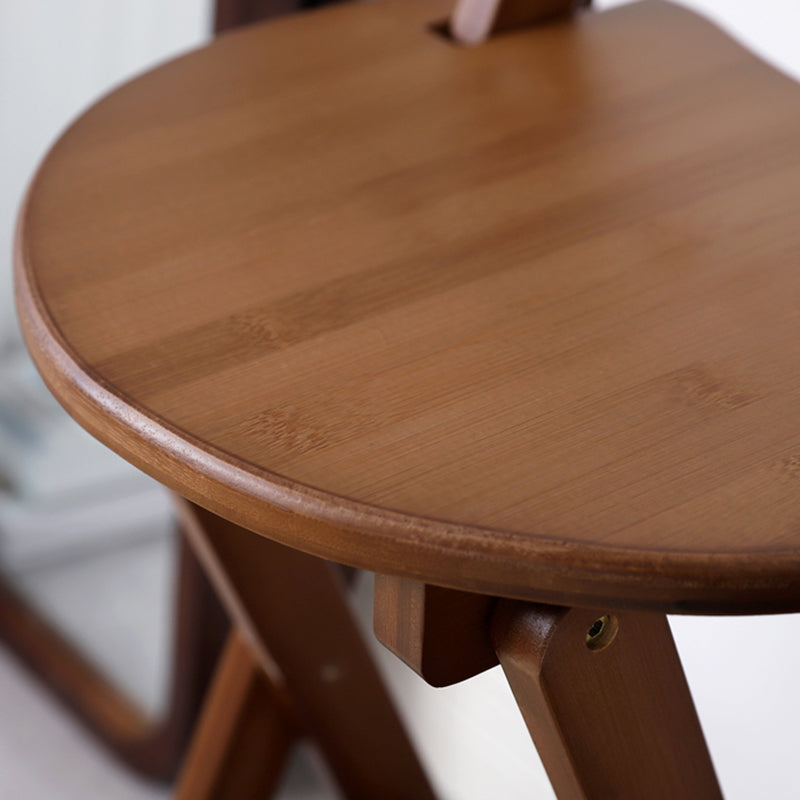 Solid Wood Dining Stools Contemporary Folding Bar Stools with Footrest Clearhalo 'Bar Furniture' 'Bar Stools' 'bar_stools' 'furn' 'furn_bar_stools' 'Furniture' 'Kitchen & Dining Furniture' 6768105