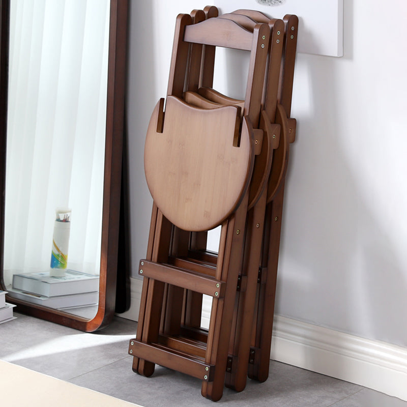 Solid Wood Dining Stools Contemporary Folding Bar Stools with Footrest Clearhalo 'Bar Furniture' 'Bar Stools' 'bar_stools' 'furn' 'furn_bar_stools' 'Furniture' 'Kitchen & Dining Furniture' 6768107