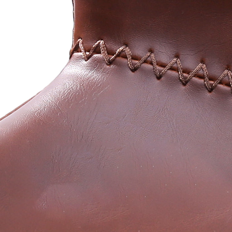 Moderner Barhocker Leder -Rückenlehne Counterhocker für Zuhause