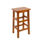 Massivholz Barhocker Footreest Armless Counterhocker für Esszimmer