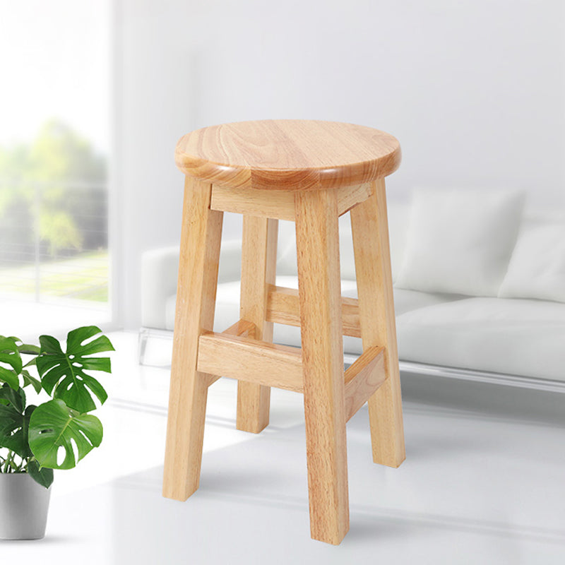 Modern Style Bar Stool Solid Wood Counter Stool for Dining Room Clearhalo 'Bar Furniture' 'Bar Stools' 'bar_stools' 'furn' 'furn_bar_stools' 'Furniture' 'Kitchen & Dining Furniture' 6768367