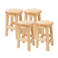 Modern Style Bar Stool Solid Wood Counter Stool for Dining Room 4 Piece Set Short Stool(18"H) Clearhalo 'Bar Furniture' 'Bar Stools' 'bar_stools' 'furn' 'furn_bar_stools' 'Furniture' 'Kitchen & Dining Furniture' 6768371